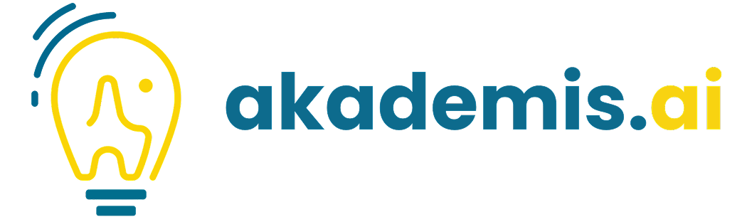 Akademisi logo with text horizontal