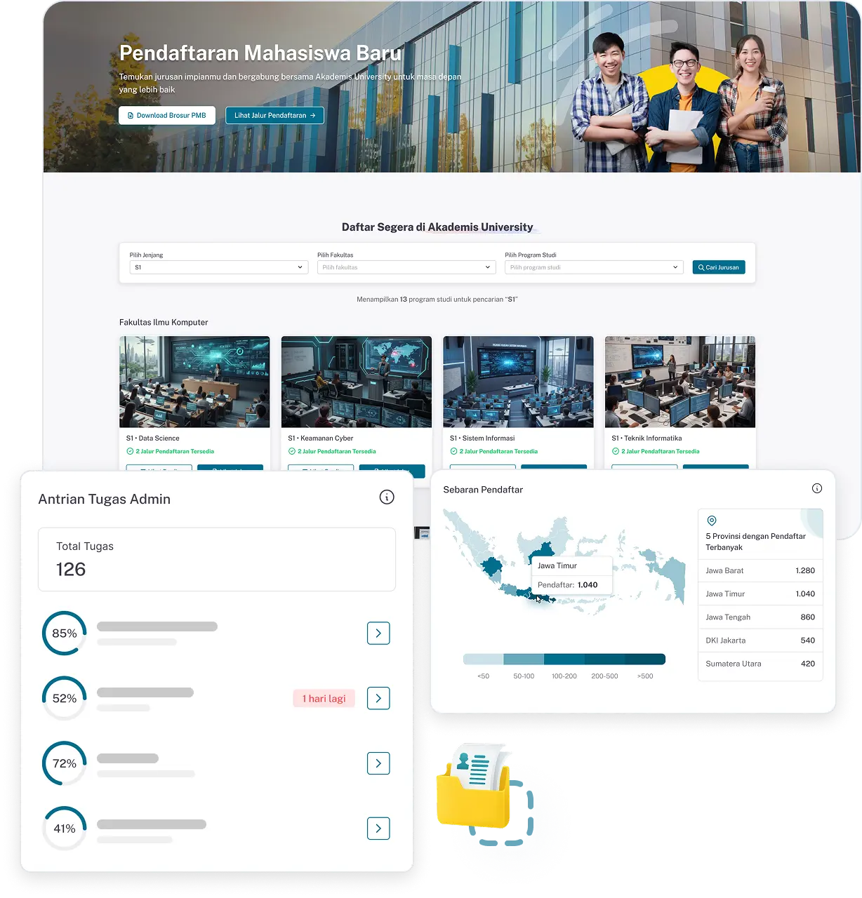 Features overview illustration