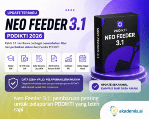 Kupas Tuntas Update PDDikti NeoFeeder 2026 Patch 3.1: Cara Mengatasi Error & Validasi Data