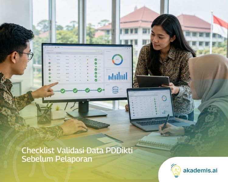Checklist Validasi Data PDDikti Sebelum Pelaporan