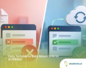 Data Tertolak vs Data Belum Sinkron di PDDikti